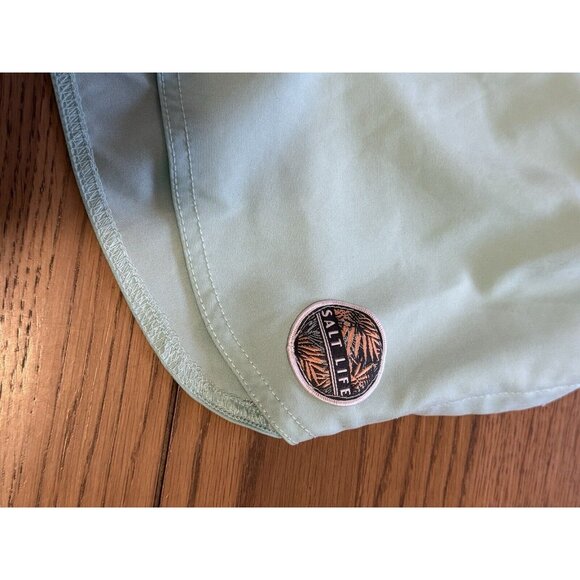 Salt Life Women’s Shorts “Live Salty” Drawstring Waist Size YLG Beach Preppy - Picture 5 of 8